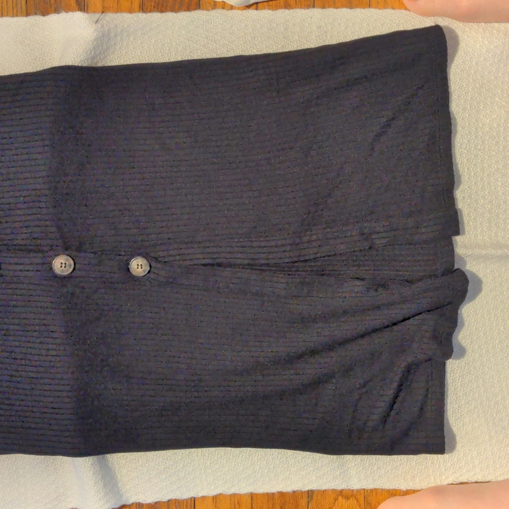 Reformation Black Button-Down Skirt - Picture 4 of 6